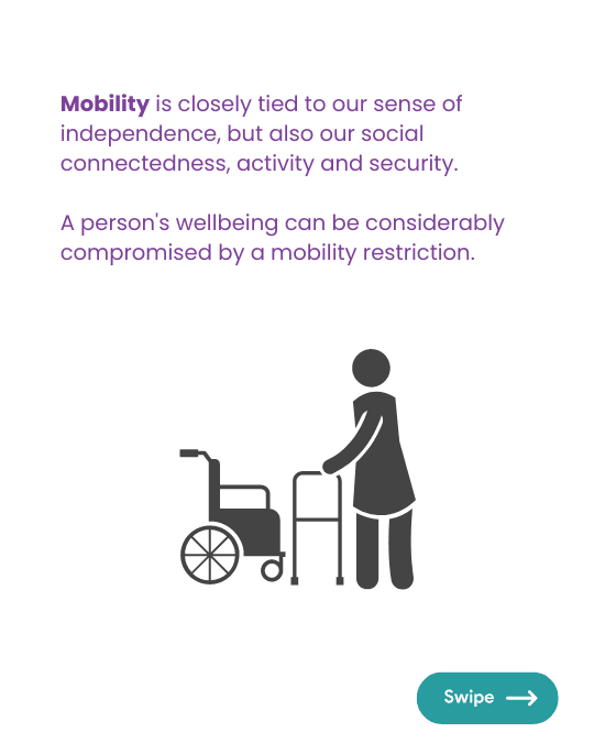 Mobility Issues and Limitations in Aged Care Mobility Issues and Limitations in Aged Care